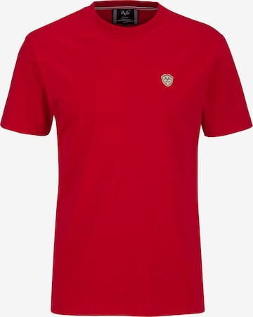 T-Shirt 'Rafael' 19V69 ITALIA en rouge : devant
