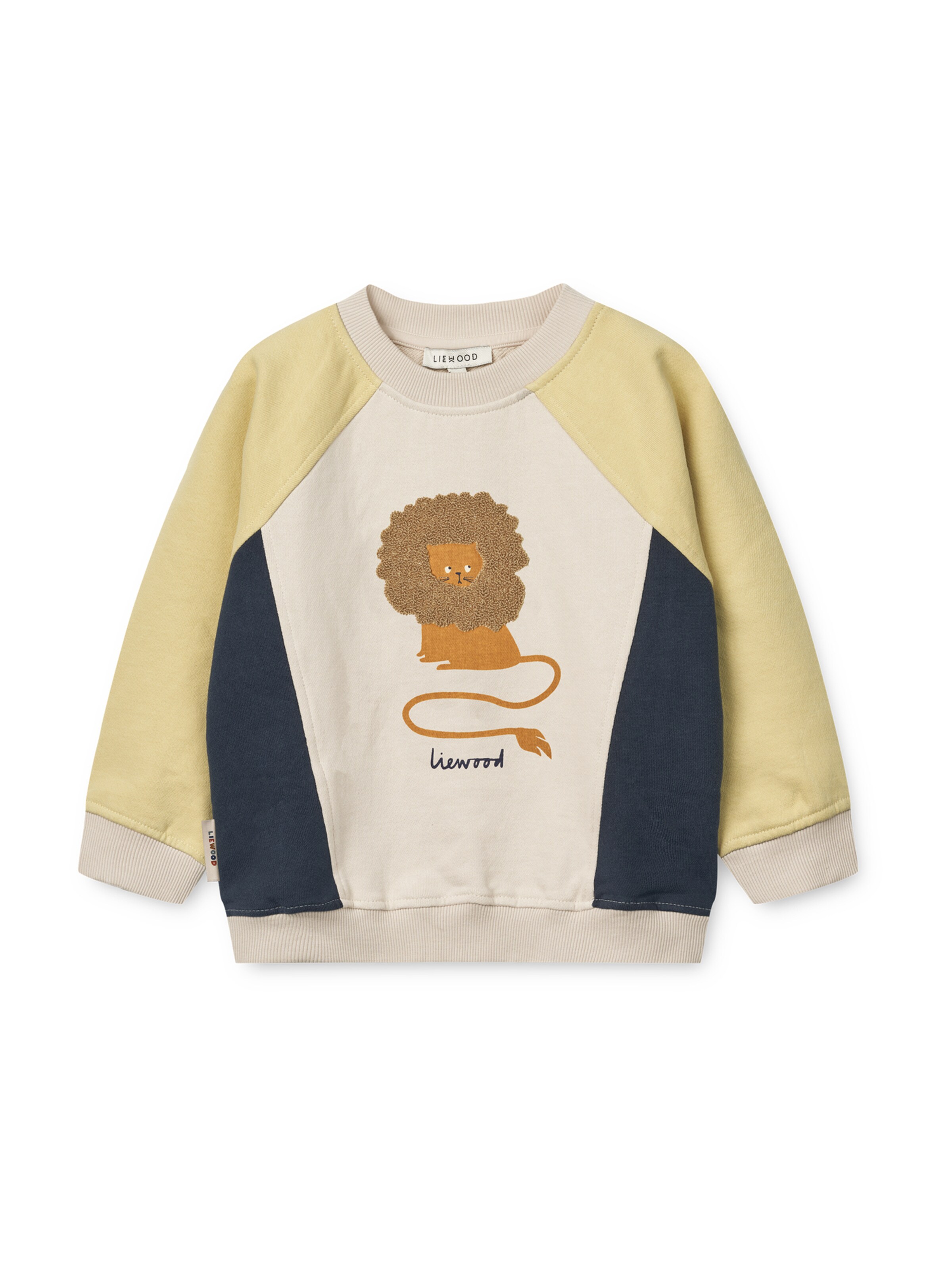 Liewood Sweatshirt 'Aude' in Gelb: Vorderseite