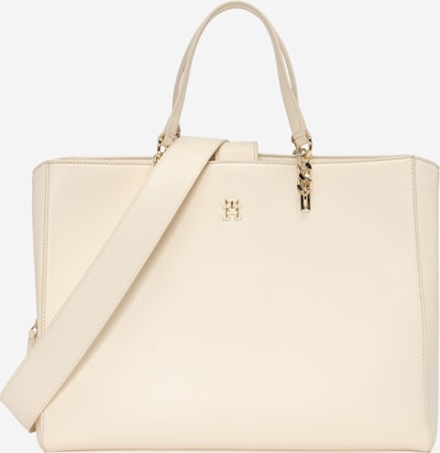 TOMMY HILFIGER Bolso de mano en crema / oro, Vista del producto