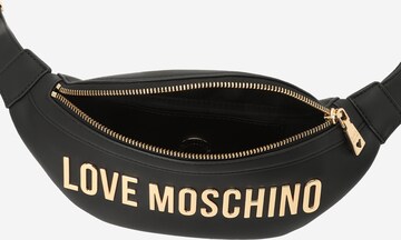 Love Moschino Fanny Pack 'Bold Love' in Black