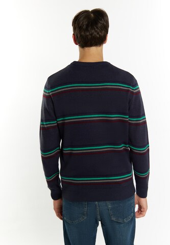 MO - Pullover 'Rovic' em azul