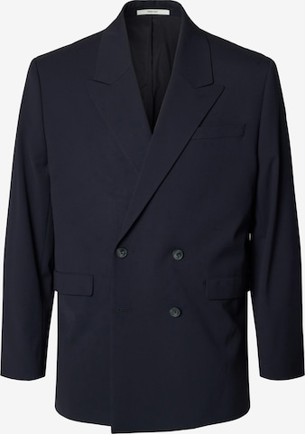 SELECTED - Chaqueta saco 'SLMLIAM' en azul: frente