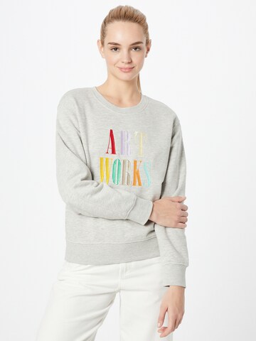 ESPRIT Sweatshirt in Grey: front