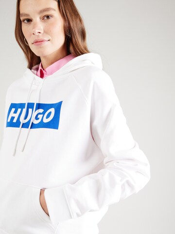 HUGO - Sweatshirt 'Dariane' em branco