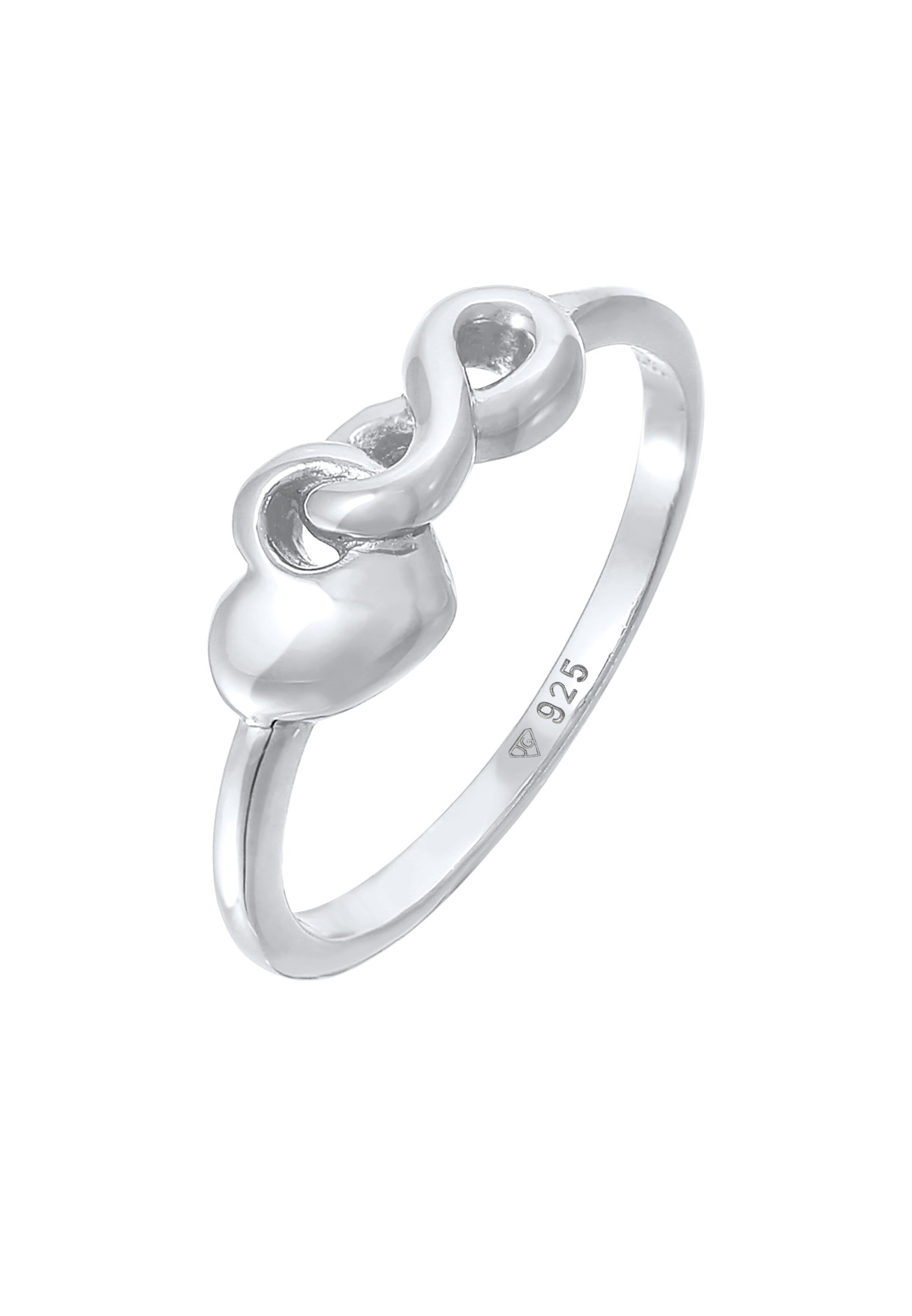 ELLI Ring in Zilver: voorkant