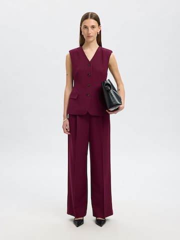 SELECTED - Colete de fato 'SLFFEDORA' em roxo