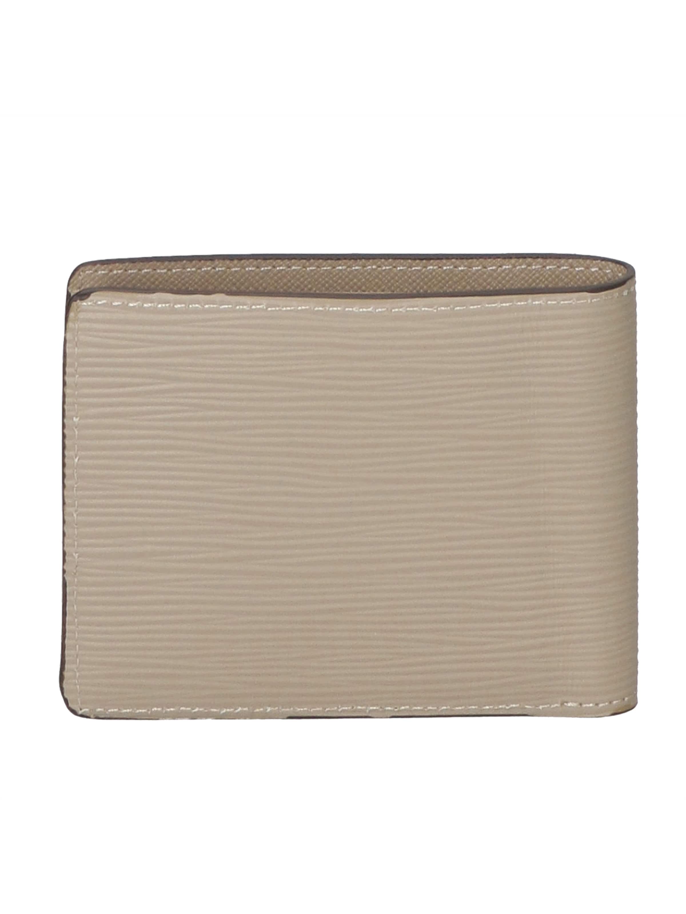 Portamonete di Gave Lux in beige: frontale