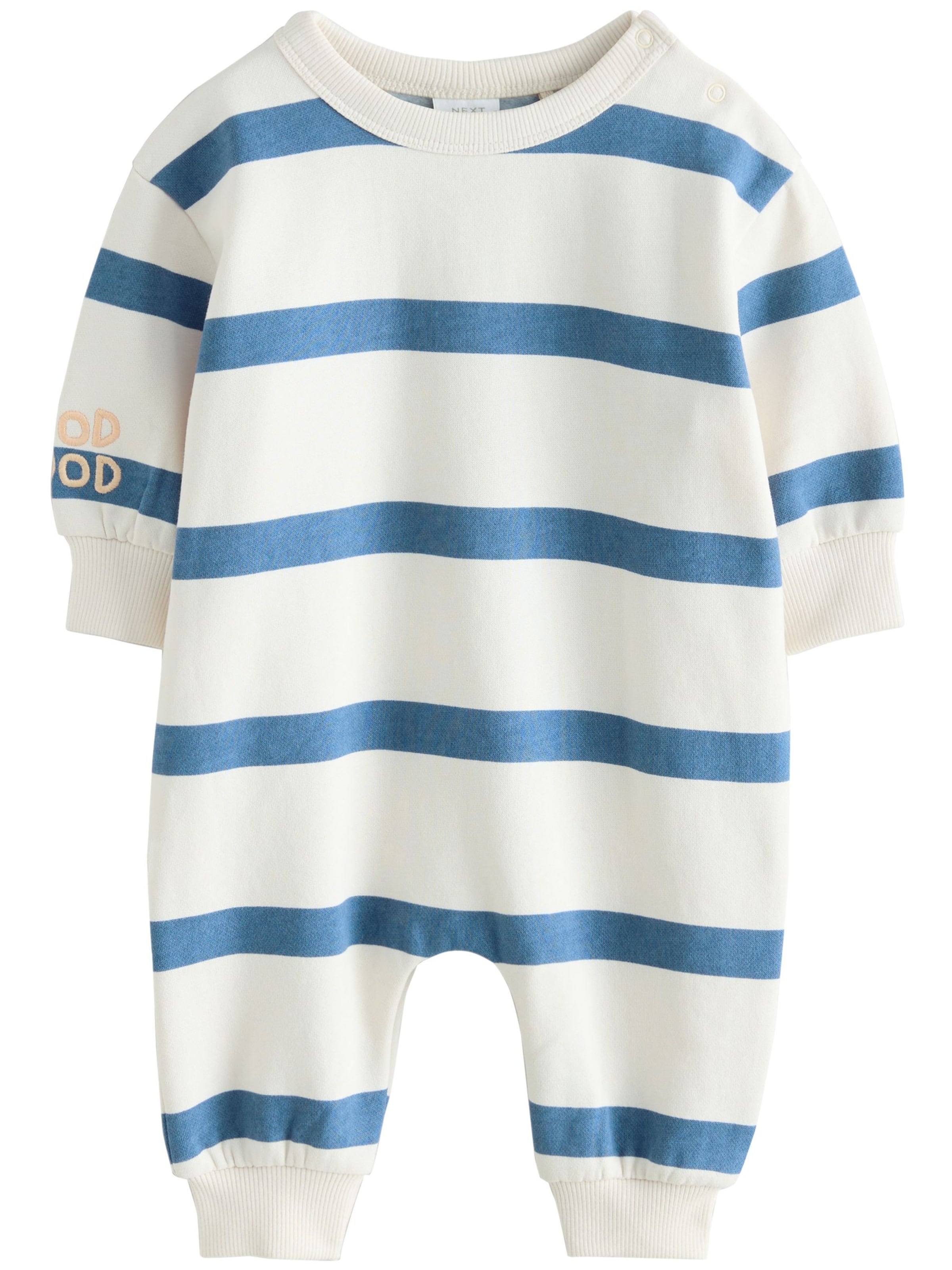 Next Ползунки/боди в Синий: спереди