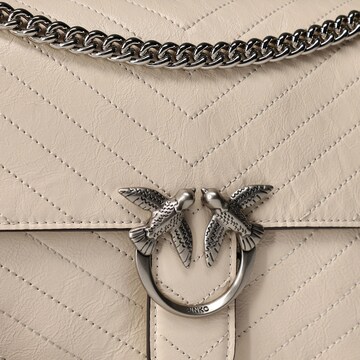 Borsa a tracolla 'Love One' di PINKO in beige