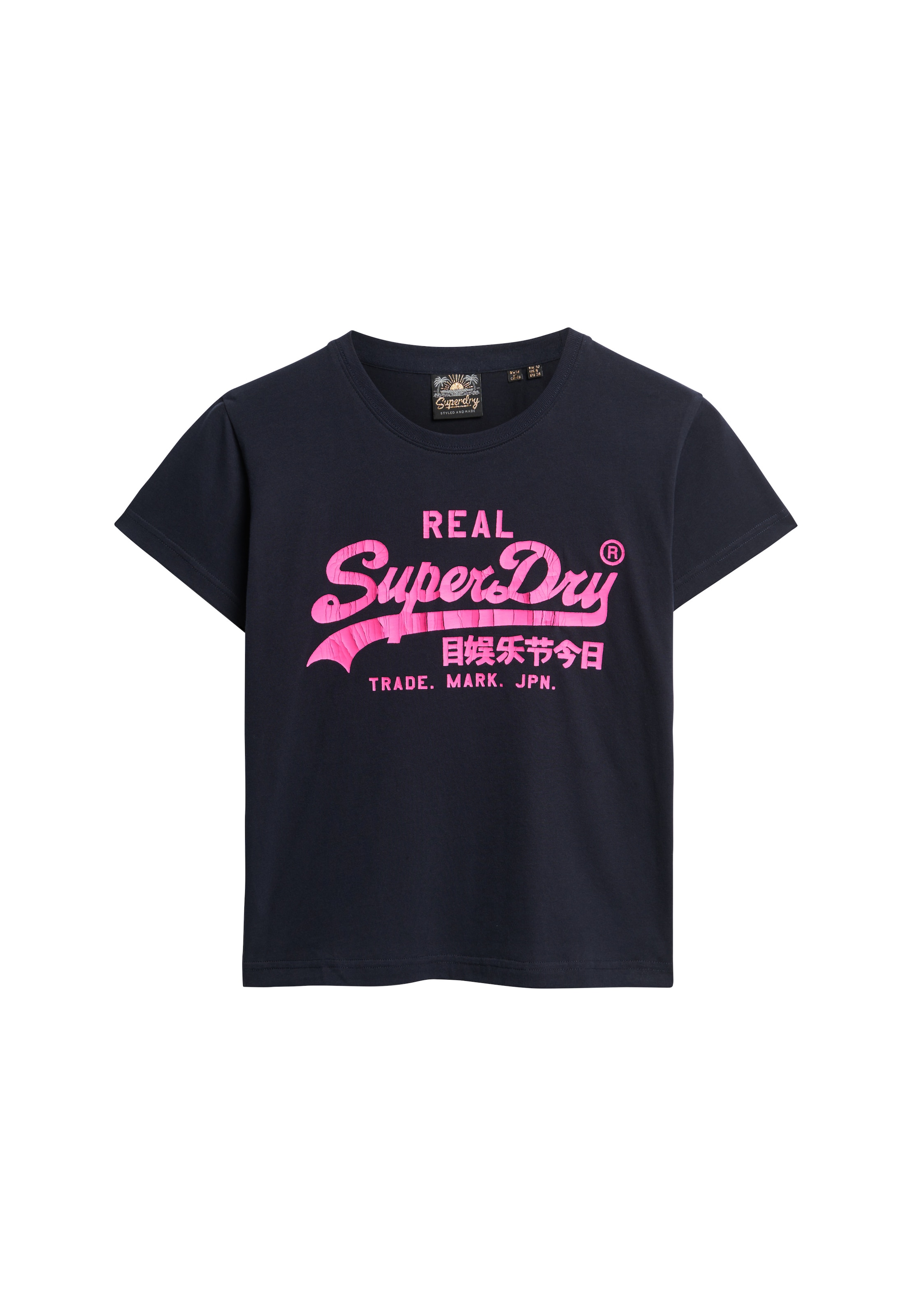 Maglietta di Superdry in blu: frontale