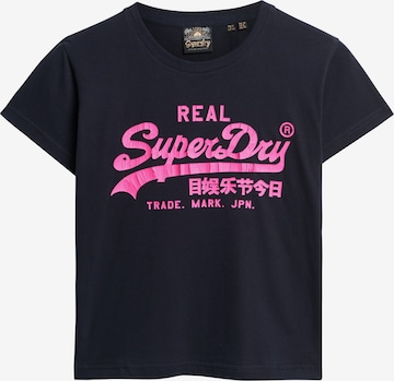 SuperdryMajica - plava boja: prednji dio