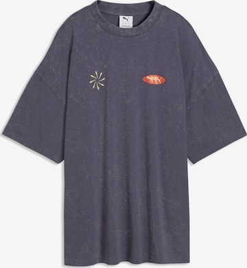 T-shirt fonctionnel PUMA en gris : devant