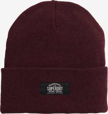 Superdry Mütze in Rot: predná strana