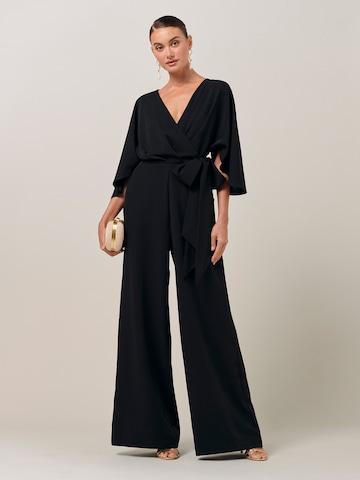 Sável - Jumpsuit 'Phoenix' en negro: frente