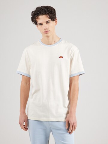 Tricou 'MEDUNITOS' de la ELLESSE pe alb: față