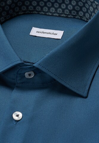 Fit confort Chemise business SEIDENSTICKER en bleu