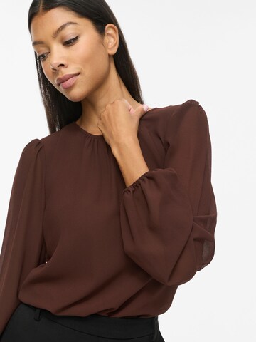 VILA Blouse in Brown