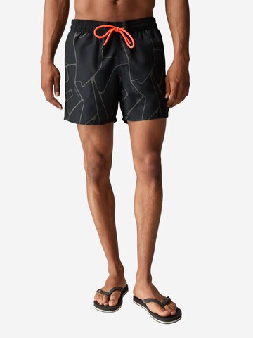 Bogner Fire + Ice Badeshorts 'Nelson' in Schwarz: predná strana