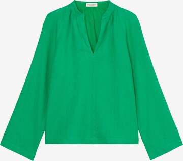 Marc O'Polo Blouse in Groen: voorkant