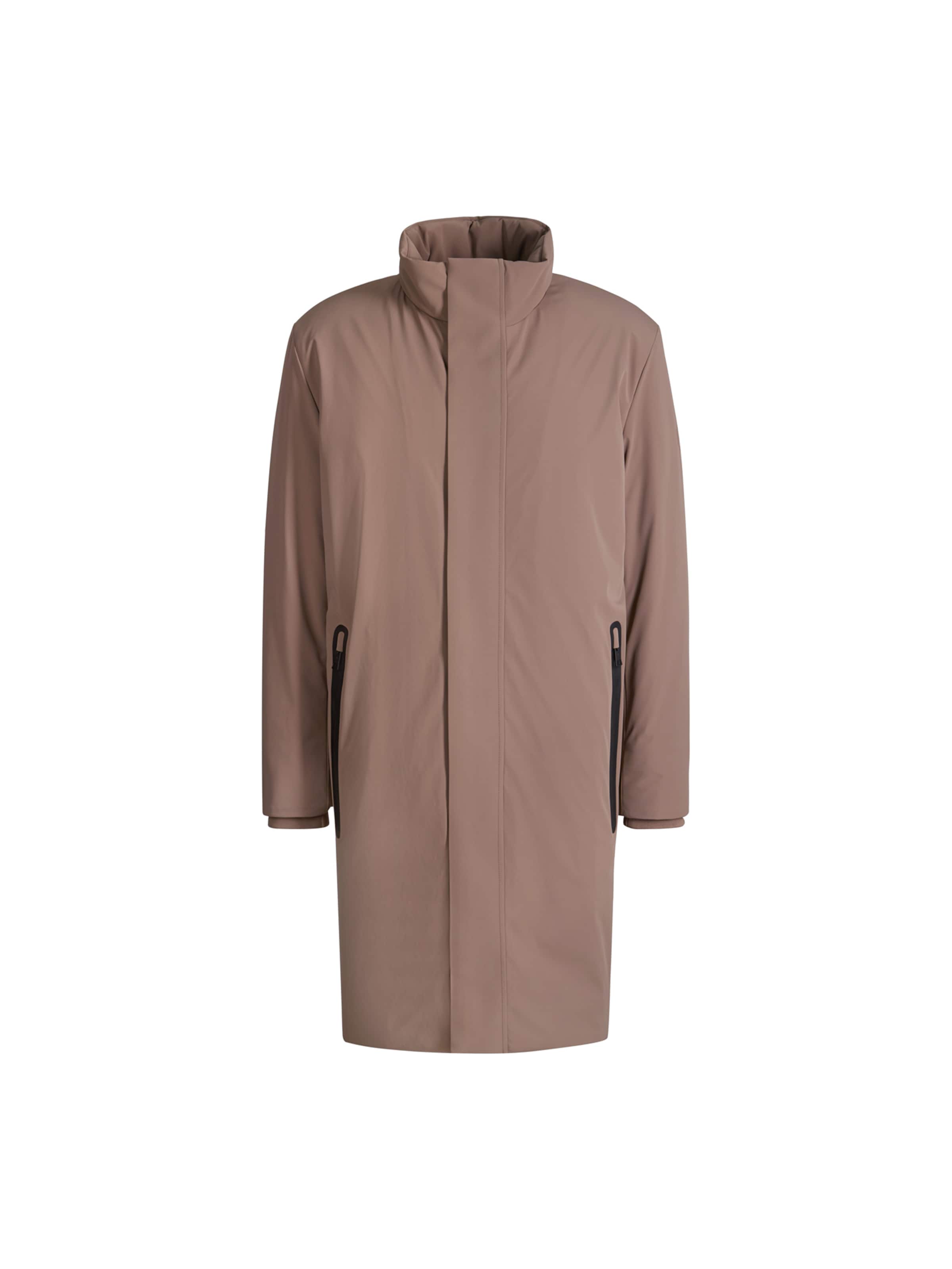 STRELLSON Between-seasons parka in Beige: front