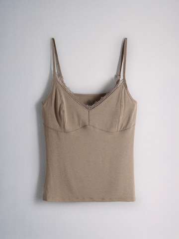 Maglietta intima di The Set in beige