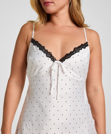 Hunkemöller Negligé 'Dolly' in Wit