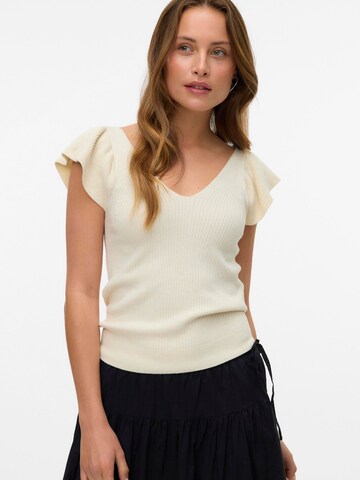 VERO MODA Pullunder 'VMZanzibar' in Grau: Vorderseite