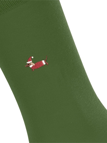 BURLINGTON Socks 'Brit Style' in Green