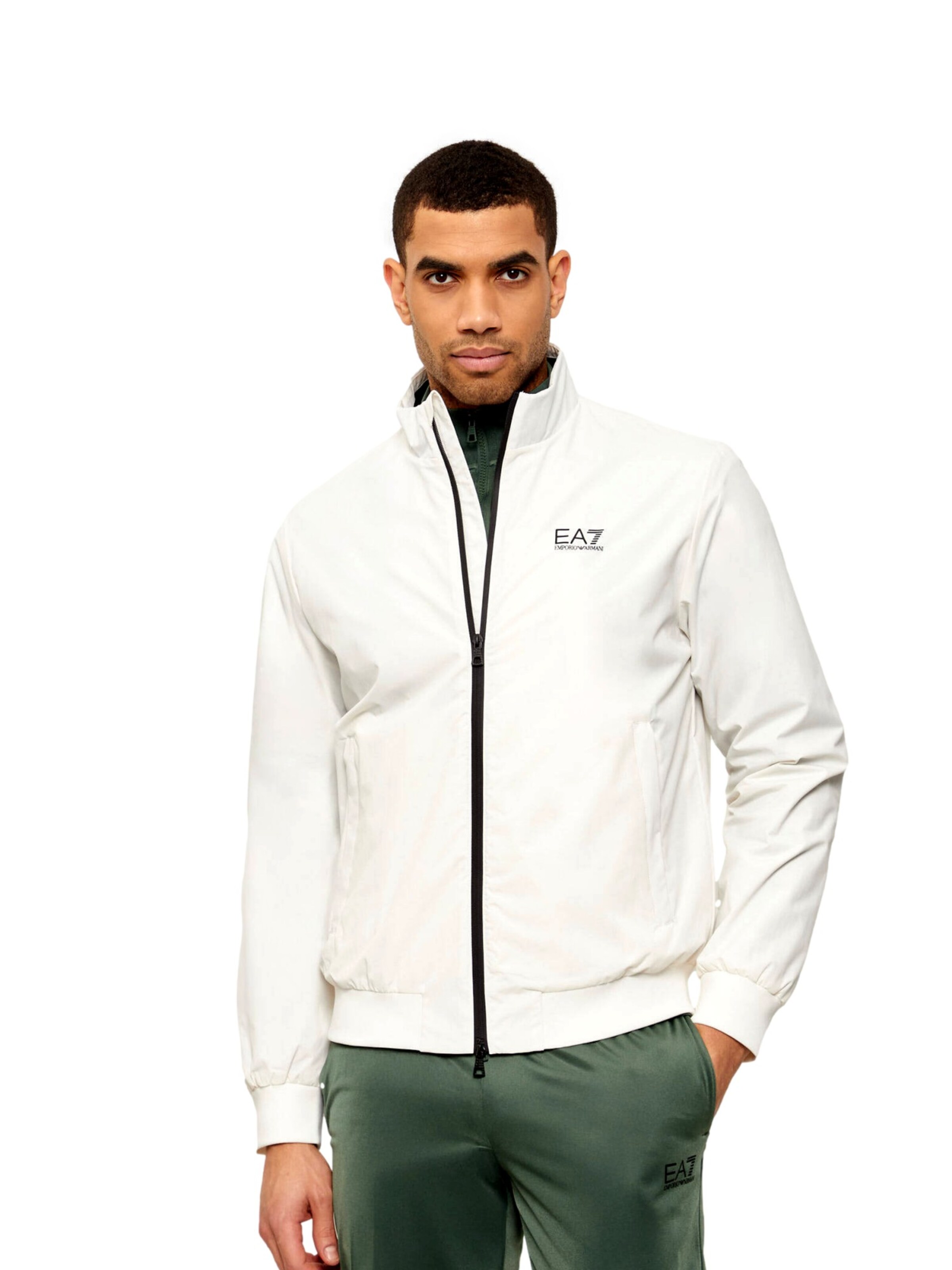 EA7 Emporio Armani Between-season jacket in White: front