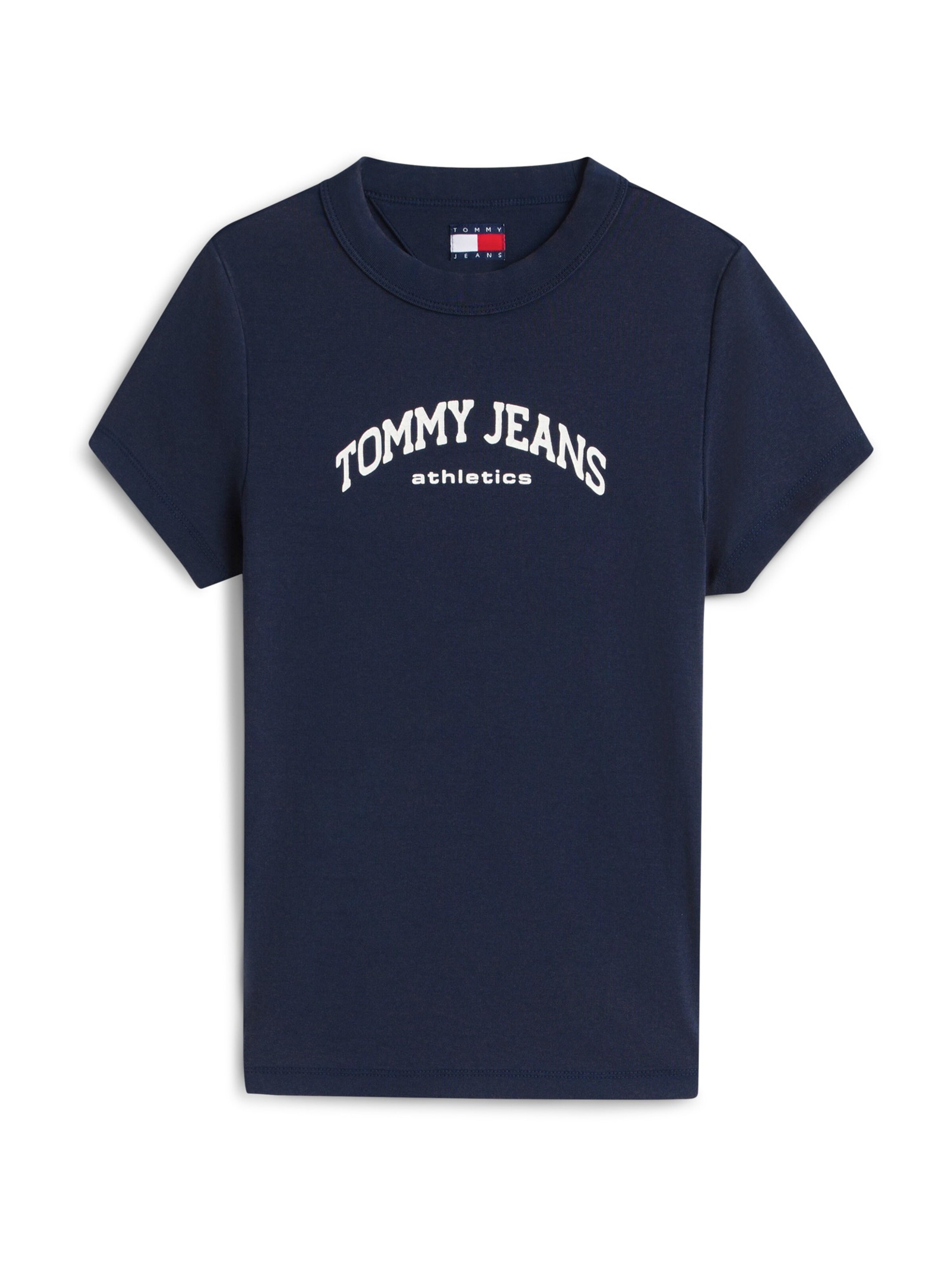 Tommy Jeans - Camiseta en azul: frente