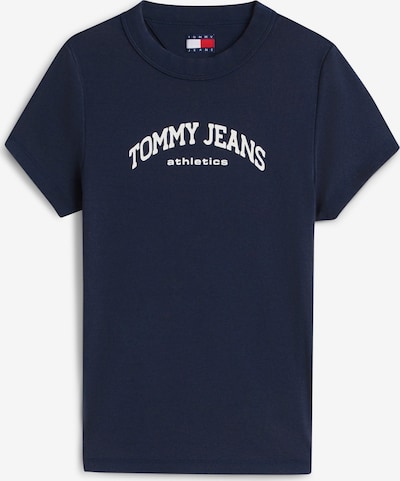 Tommy Jeans Majica u mornarsko plava / bijela, Pregled proizvoda