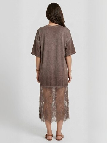 Opal Studio Kjole ' Lace ' i brun