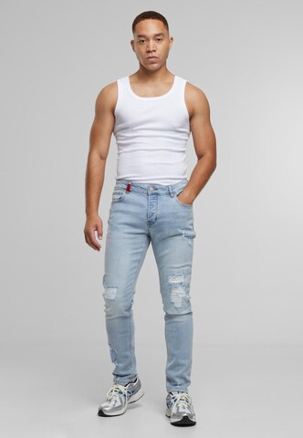 2Y Premium Regular Jeans 'Miguel' in Blauw