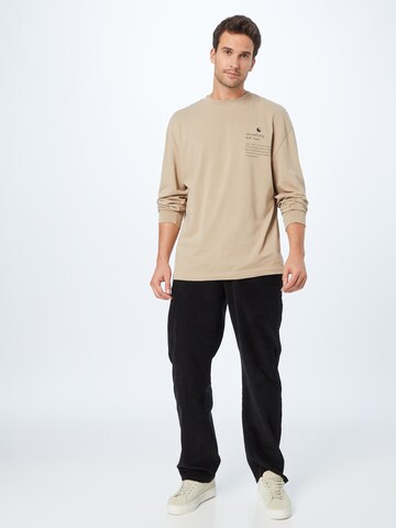 ABOUT YOU Limited T-shirt 'Levin' i beige