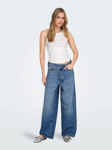 ONLY Topp 'ONLFILIZ' i vit