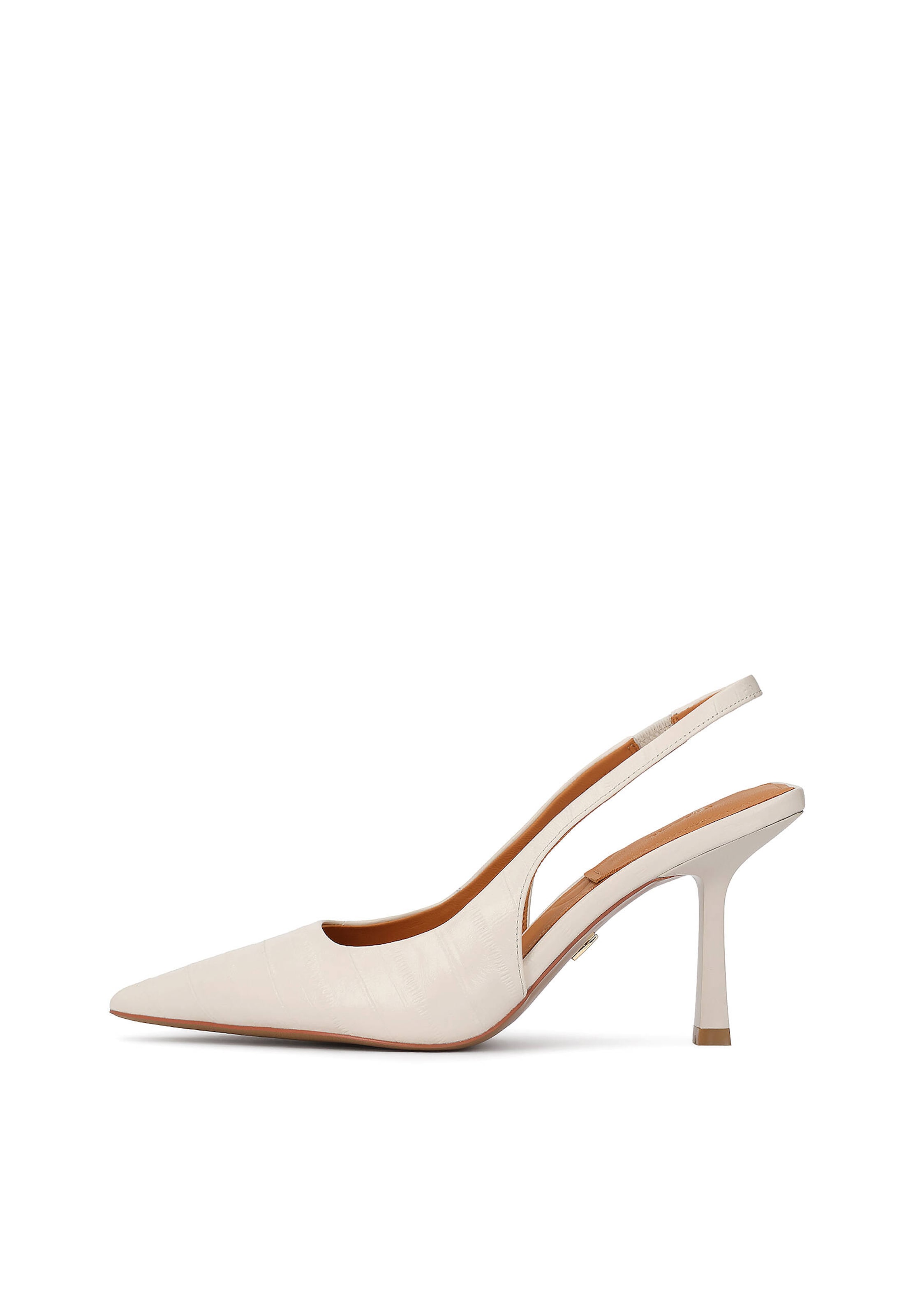 Kazar Slingback Pumps in Off white, Item view