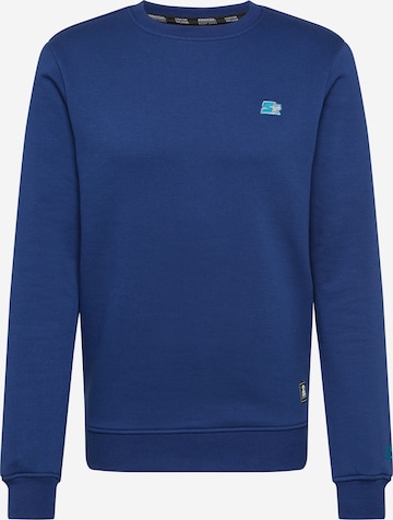 Starter Black Label Sweatshirt 'Essential' i blå: forside