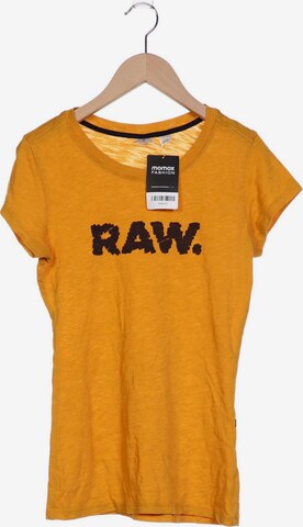 G-Star RAW Top & Shirt in XS in Yellow: front