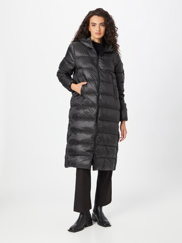 Lindex Ανοιξιάτικο και φθινοπωρινό παλτό 'Eve' σε μαύρο: μπροστά