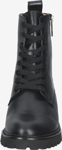 PETER KAISER Lace-Up Ankle Boots in Black