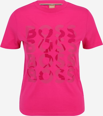 BOSS Black - Camiseta 'Ehanni1' en rosa: frente