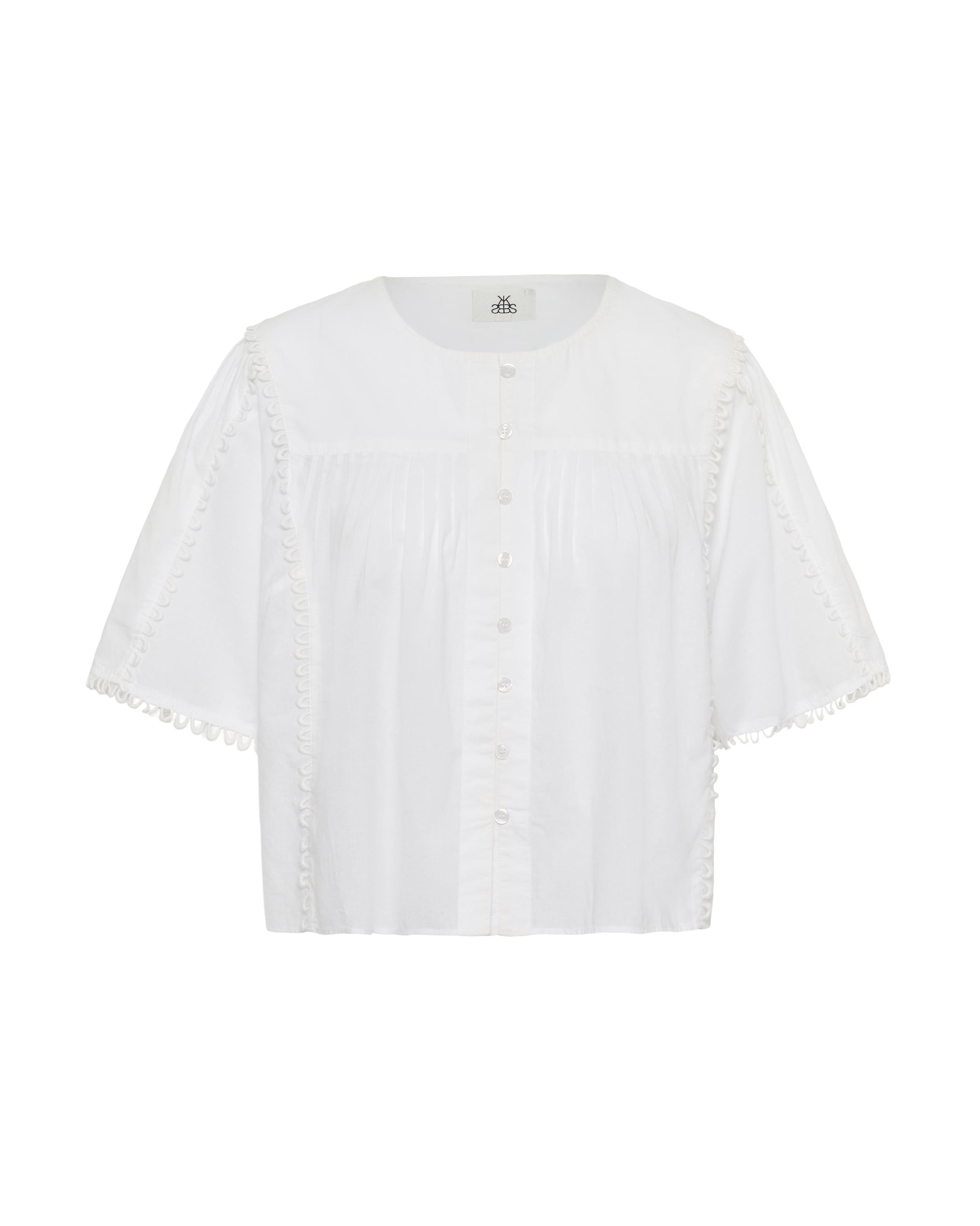 KAREN BY SIMONSEN Blouse 'Fry' in White: front