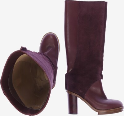 Acne Studios Dress Boots in 38 in Bordeaux, Item view