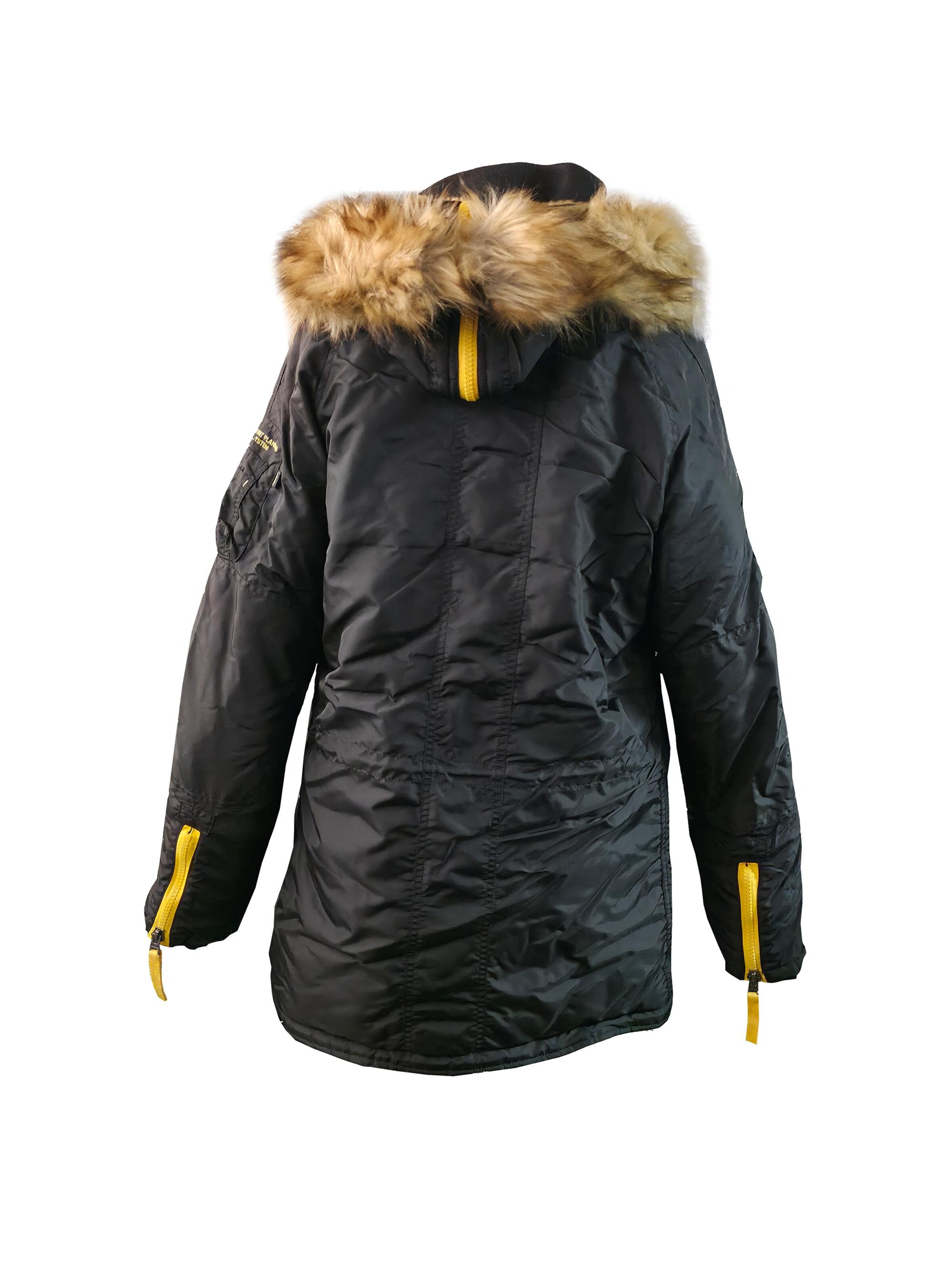 ALPHA INDUSTRIES Winter Jacket 'PPS N3B' in Black