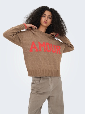 ONLY Pulóver 'ONLNEW AMOUR' - barna: elől