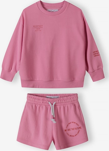 MINOTI Jogginganzug in Pink: predná strana