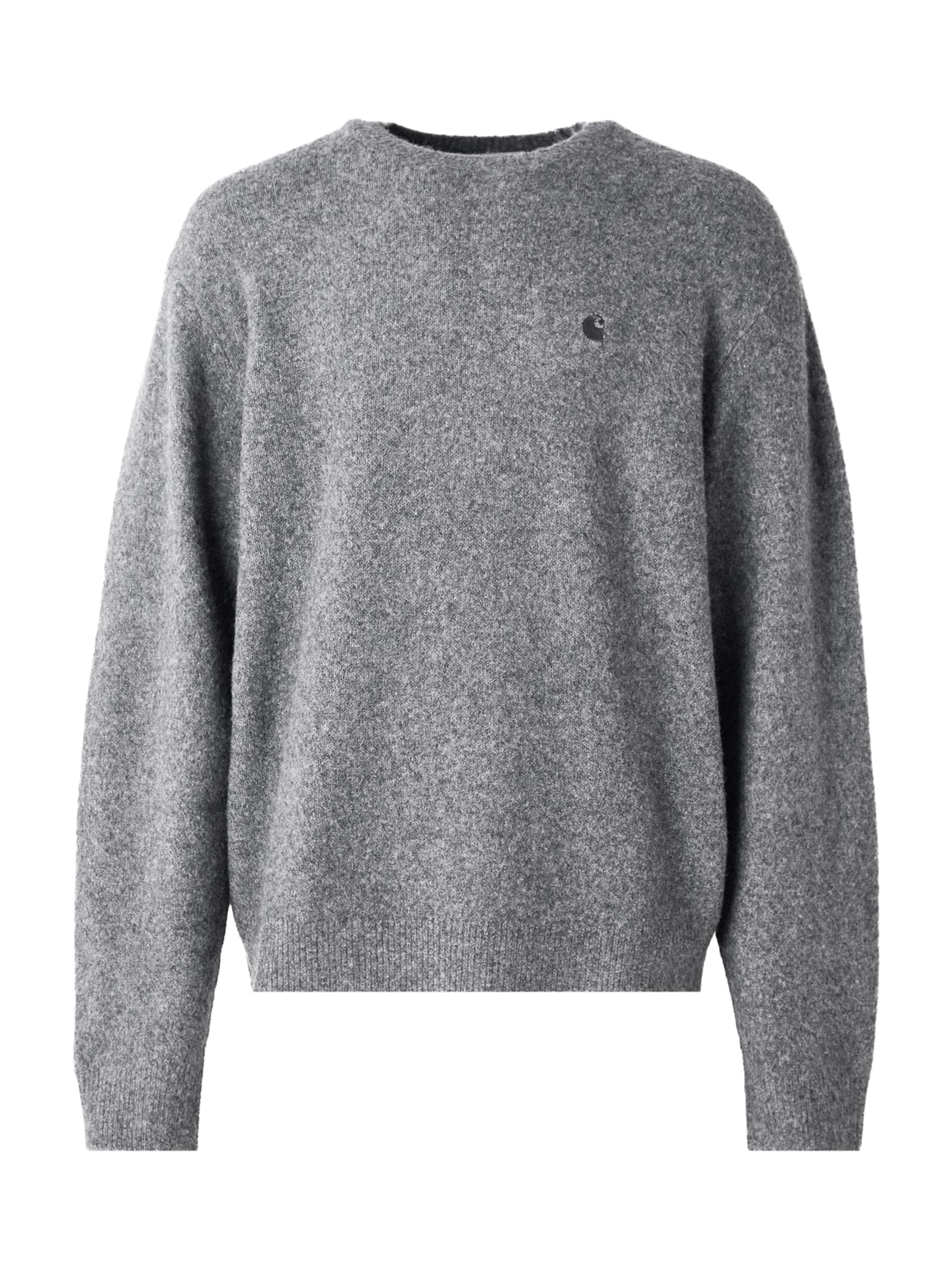 Carhartt WIP Pullover 'Curtis' in Grau: Vorderseite