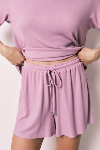 Women' Secret Korte pyjama in Roze