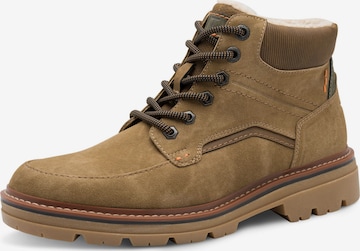 Boots stringati di MARCO TOZZI in beige: frontale