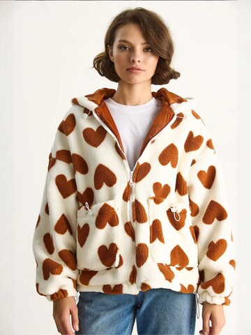 Bianco Lucci Winterjas in Wit